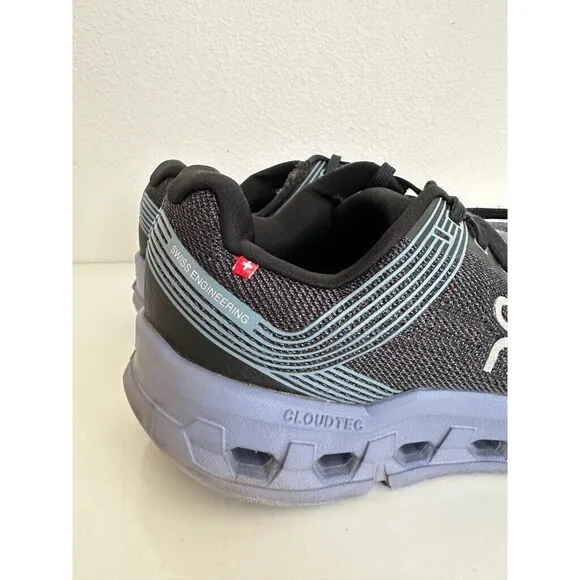 On Cloud Go Low Top Sneakers Mesh Blue Black Shale Walking Hiking Men's Size 9