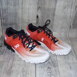 ON Cloudflow Mesh Rust Eclipse Sneakers Mens Size 10