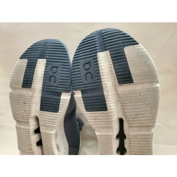 On Cloudnova Mesh Running Sneakers Mens Sz 10 Navy Grey White 26.99265