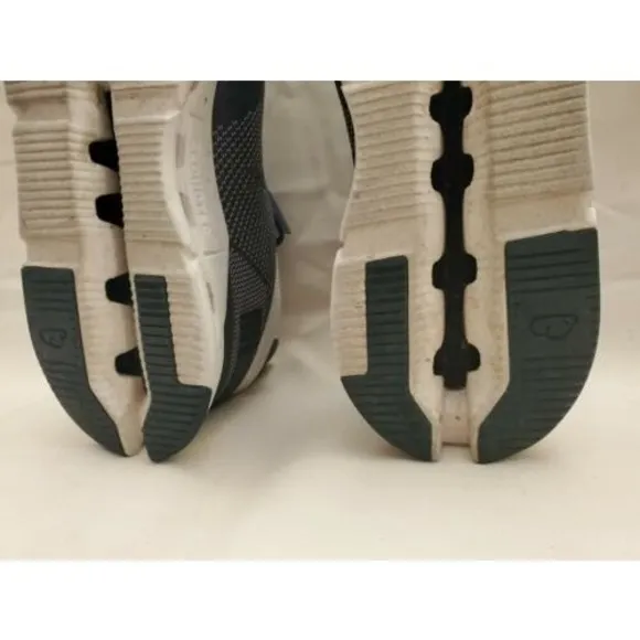 On Cloudnova Mesh Running Sneakers Mens Sz 10 Navy Grey White 26.99265