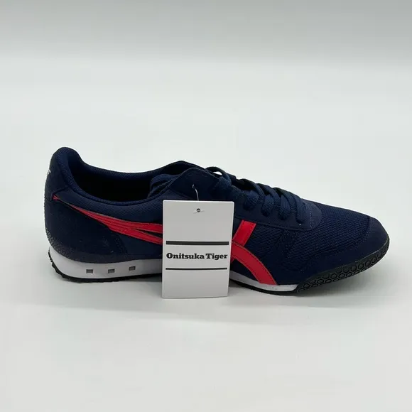 Onitsuka Tiger Ultimate 81 Men’s Size 10 Peacoat/Classic Red Suede Mesh Sneakers