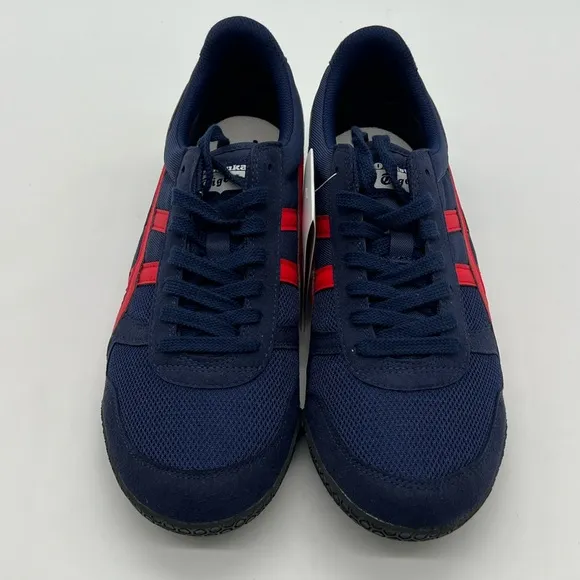 Onitsuka Tiger Ultimate 81 Men’s Size 10 Peacoat/Classic Red Suede Mesh Sneakers