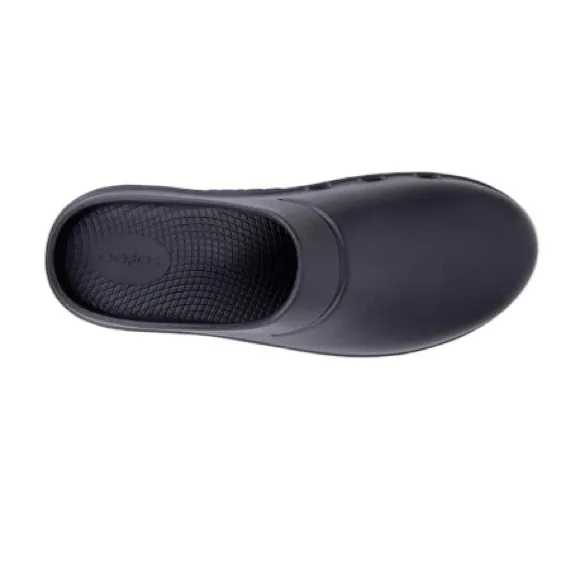 OOFOS Oocloog Clog Black Slide US Men's 14/Women's 16 Unisex with Oofoam