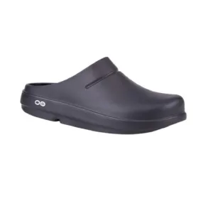 OOFOS Oocloog Clog Black Slide US Men's 14/Women's 16 Unisex with Oofoam