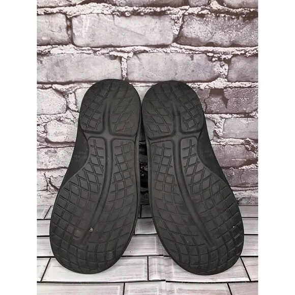 OOFOS Unisex OOcloog Black Recovery Slides Slip On Rubber Clogs Sz 45EU/Men’s 12
