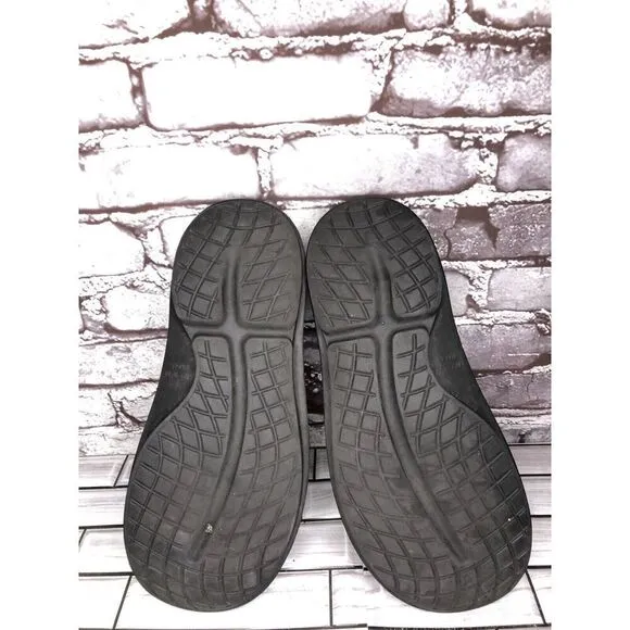 OOFOS Unisex OOcloog Black Recovery Slides Slip On Rubber Clogs Sz 45EU/Men’s 12