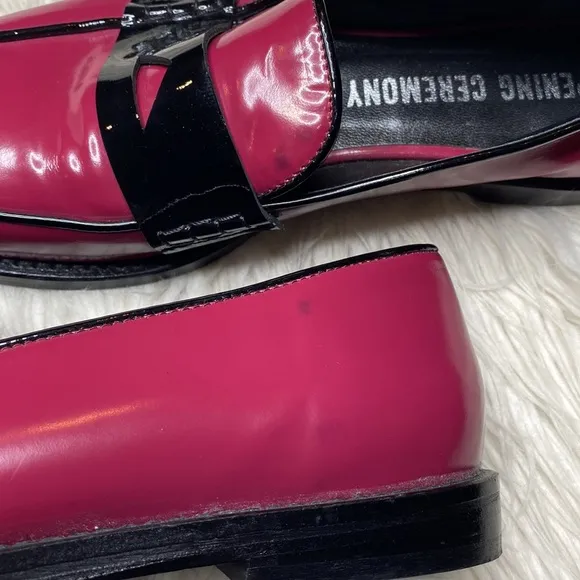 Opening Ceremony patent leather loafers