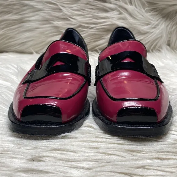 Opening Ceremony patent leather loafers