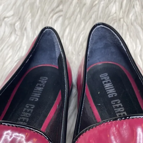 Opening Ceremony patent leather loafers