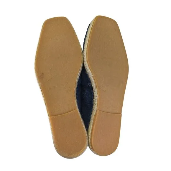 Orlebar Brown Fleet Cotton Terry Espadrilles Blue EU 46 UK 12 US Men's 13 Casual