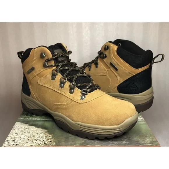 Ozark Trail M OT Free Edge Hiker Suede Wheat Boots Men's Size 13 Waterproof NEW