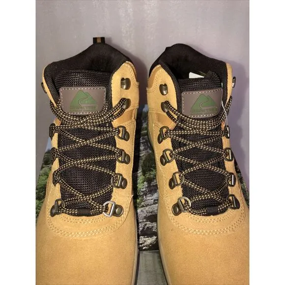 Ozark Trail M OT Free Edge Hiker Suede Wheat Boots Men's Size 13 Waterproof NEW