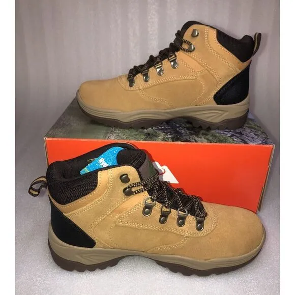Ozark Trail M OT Free Edge Hiker Suede Wheat Boots Men's Size 13 Waterproof NEW