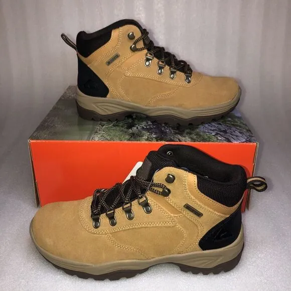 Ozark Trail M OT Free Edge Hiker Suede Wheat Boots Men's Size 13 Waterproof NEW