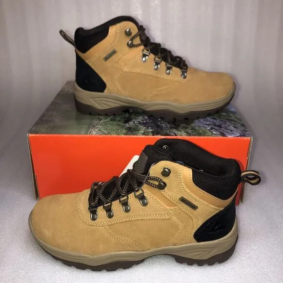 Ozark Trail M OT Free Edge Hiker Suede Wheat Boots Men's Size 13 Waterproof NEW