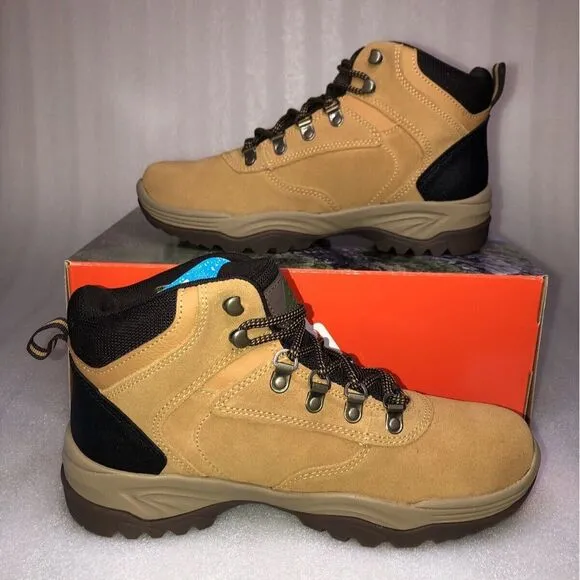 Ozark Trail M OT Free Edge Hiker Suede Wheat Boots Men's Size 13 Waterproof NEW