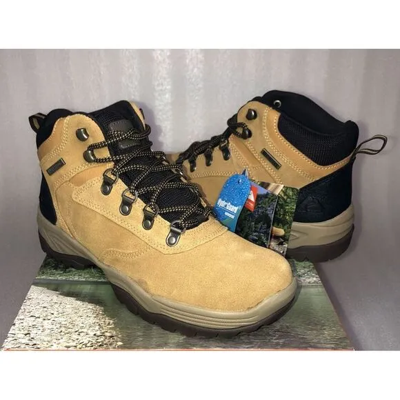 Ozark Trail M OT Free Edge Hiker Suede Wheat Boots Men's Size 13 Waterproof NEW