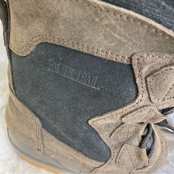 Pacific Trail Eskimo brown waterproof snow hiking lace up boots 4