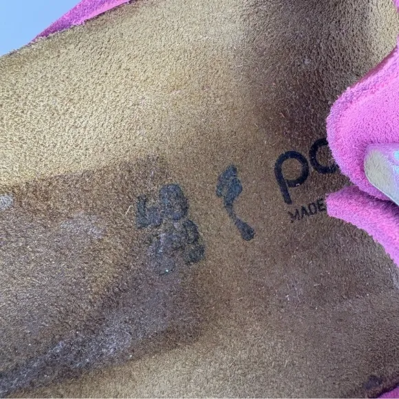 Papillio By Birkenstock Arizona Platform Sandals In Fuchsia Size 40