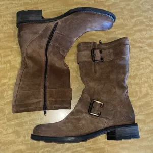 Paul Green men’s boots size 5.5 gently used preowned condition brown leather