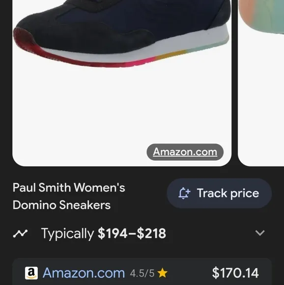 Paul Smith navy Blue Mesh Sneakers
