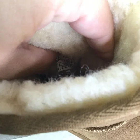 Pawz by Bearpaw Julia Suede Faux Fur Lined Boots