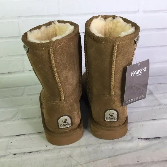 Pawz by Bearpaw Julia Suede Faux Fur Lined Boots