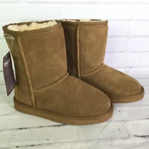 Pawz by Bearpaw Julia Suede Faux Fur Lined Boots