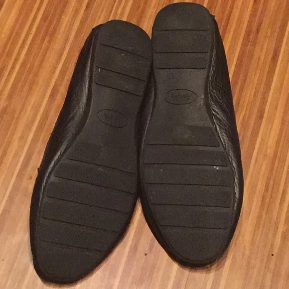 Pebble leather Coach Loafers
