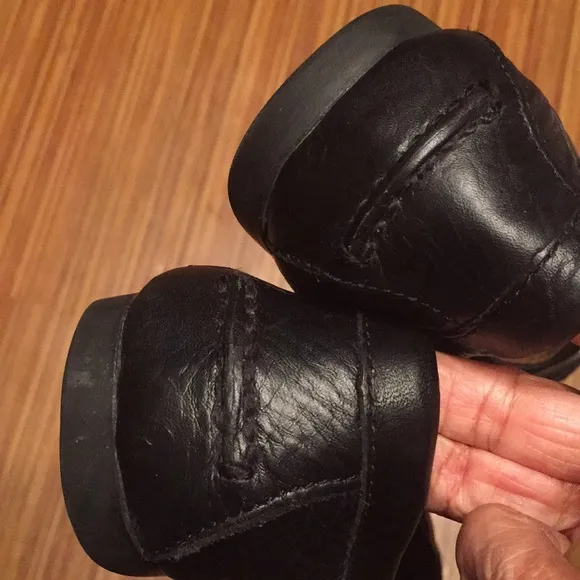 Pebble leather Coach Loafers