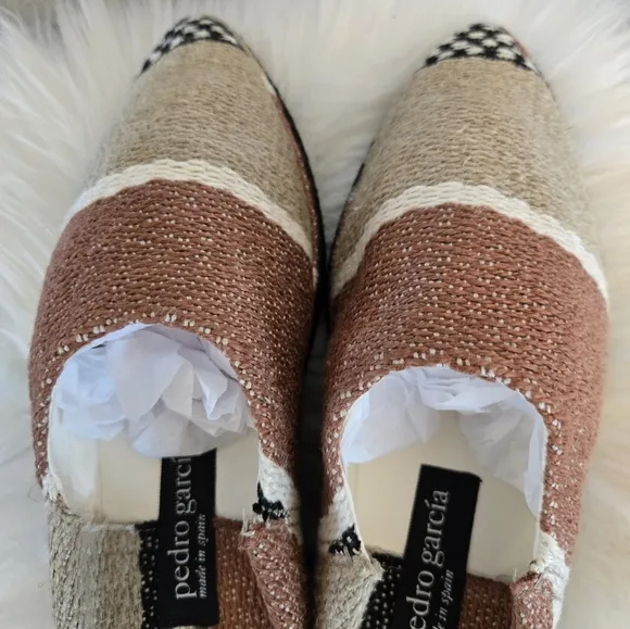 Pedro Garcia Flax Ans Jute Espadrilles