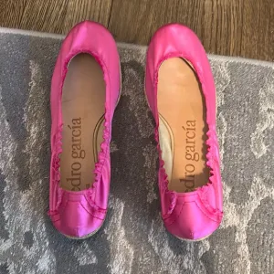 Pedro Garcia Womens Pink Ibiza Round Toe Slip On Ballet Espadrilles Flats