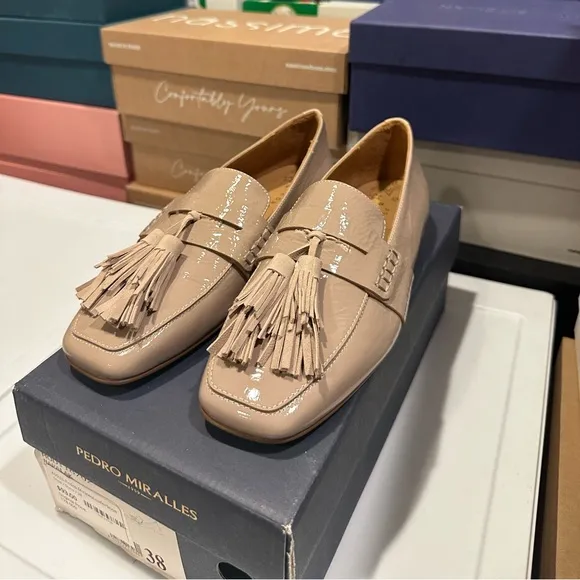 Pedro Miralles Loafers With Tassels - Dune