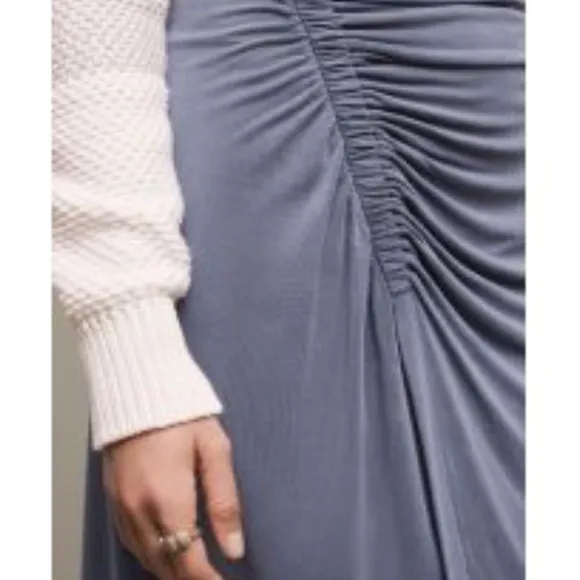 Perfect w/ Boots Grayson Maeve Skirt XS Blue Grey