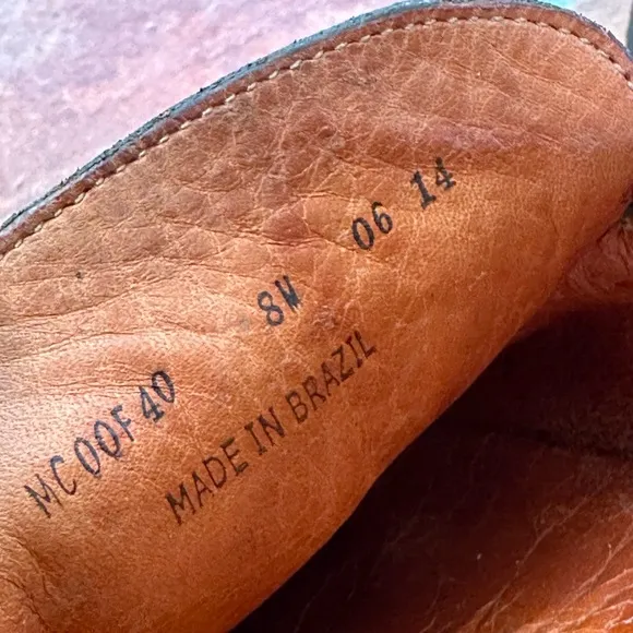 Peter Millar Horsebit Leather Loafers Size 8