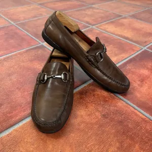 Peter Millar Horsebit Leather Loafers Size 8