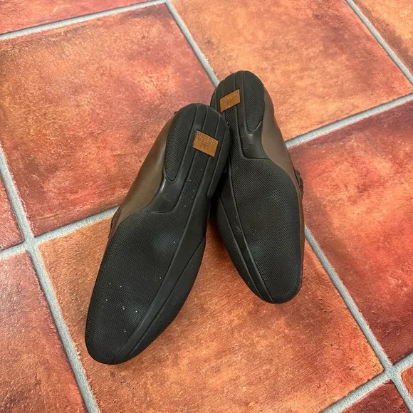Peter Millar Horsebit Leather Loafers Size 8