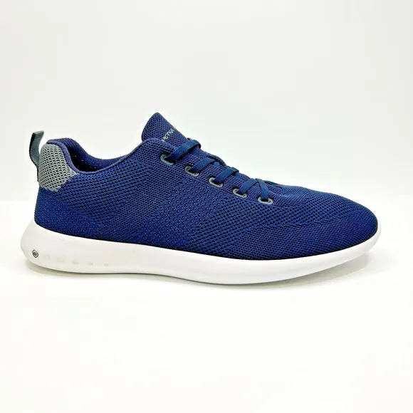 PETER MILLAR Hyperlight Glide Navy Blue Mesh Knit Sneakers MS22EF06 Mens Sz 11.5