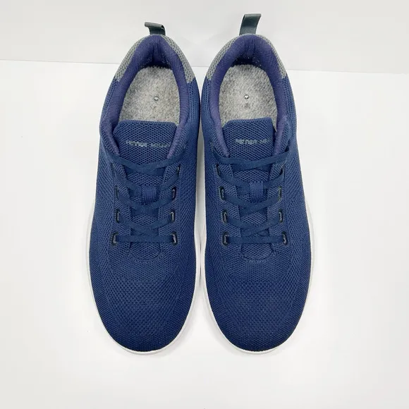 PETER MILLAR Hyperlight Glide Navy Blue Mesh Knit Sneakers MS22EF06 Mens Sz 11.5