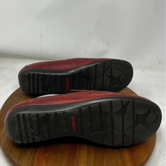 Pikolinos Men’s Red‎ Leather Pull-On Casual Comfort Loafers Size 42