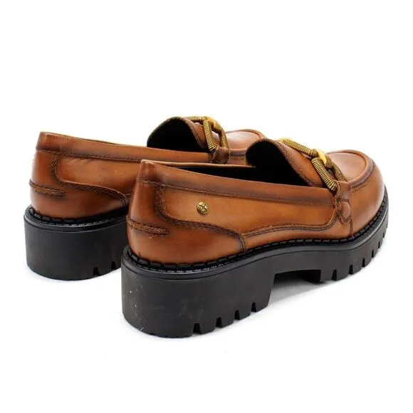 Pikolinos Women’s Aviles Leather Platform Loafers size  9.5 (40)