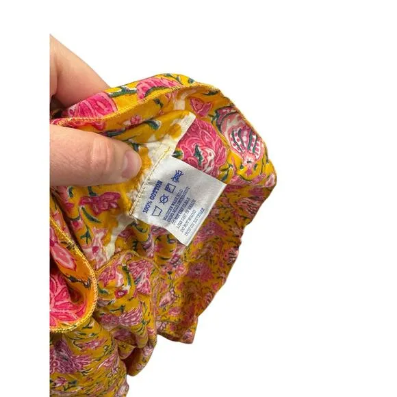 Pink City Prints Floral Maxi Dress