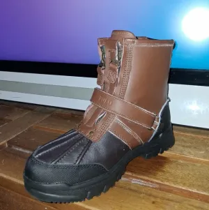 Polo by Ralph Lauren Brown and Black Waterproof Boots