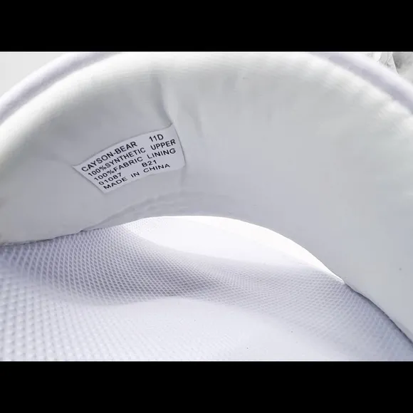 POLO Ralph Lauren CAYSON BEACH BEAR POOL SLIDES WHITE