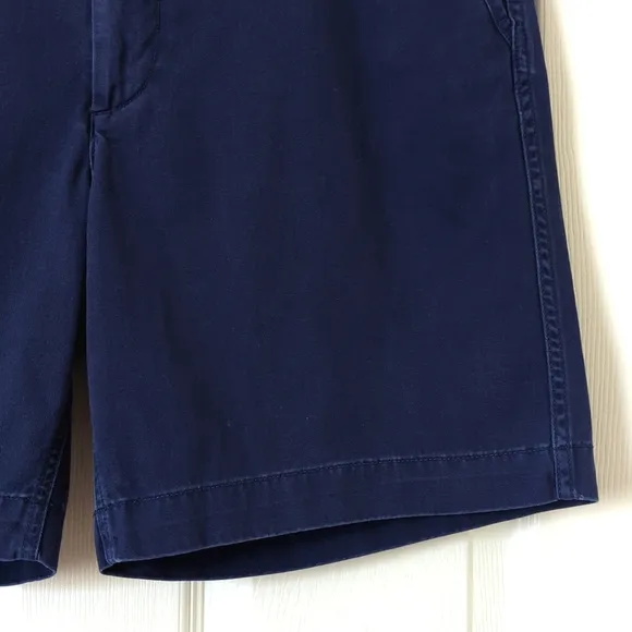 Polo Ralph Lauren Classic Relaxed Fit Flat Front Chino Shorts Newport Navy 33