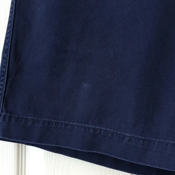 Polo Ralph Lauren Classic Relaxed Fit Flat Front Chino Shorts Newport Navy 33