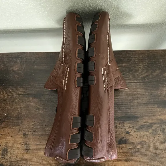 Polo Ralph Lauren Men's Arkley Driver Penny Loafers Men Size 12 D Brown Leather