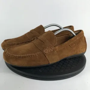 Polo Ralph Lauren Reynold Brown Leather Suede Loafers Men’s Size 11.5