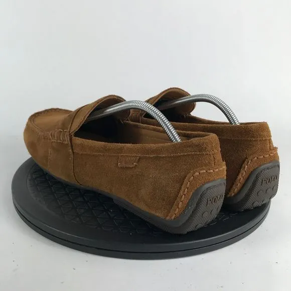Polo Ralph Lauren Reynold Brown Leather Suede Loafers Men’s Size 11.5