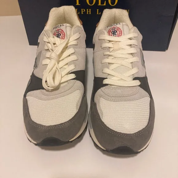 Polo Ralph Lauren Sneakers Trackster Suede/Leather/Mesh - Size 12D - NWT